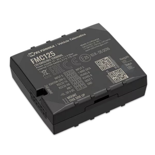 Picture of TELTONIKA FMC125 - 4G LTE CAT1 / 2G VEHICLE TRACKER WITH BLE, 1 WIRE Y DIGITAL I/O'S, RS232/RS485